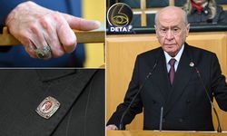 MHP lideri Bahçeli'nin rozet ve yüzüğündeki dikkat çeken mesaj