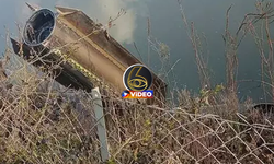 SON DAKİKA | İran'dan ateşlenen mühimmat parçası Hatay'a düştü! | VİDEO