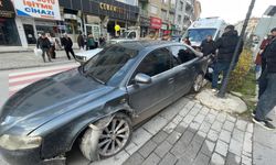 Karaman'da lüks otomobil dubalara daldı! Yaralı var