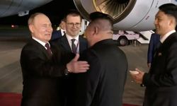 Rusya lideri Putin Kuzey Kore'de: Dünyaya mesaj niteliğinde karşılama! İşte o anlar...