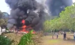 Kolombiya'da C-130 kargo uçağı düştü! 66 asker hayatını kaybetti