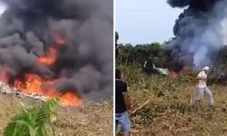 İçerisinde 110 asker bulunuyordu: Kolombiya'da askeri kargo uçağı düştü