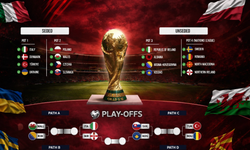 Dünya Kupası için son 6 bilet 22 takım...