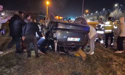 Kütahya'da iki otomobil çarpıştı: 1 yaralı