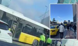 İstanbul Levent'te arıza yapan otobüs yolu kapattı: Trafik felç oldu