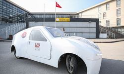 Liselilerin ürettiği elektrikli araç TEKNOFEST'e hazır