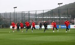 A Millî Takım Romanya maçı hazırlıklarına Riva’da başladı