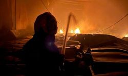 Osmaniye'de piliç kesimhanesinde korkutan yangın