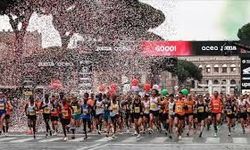 Roma maratonu’nda Kenyalı atletler zirveyi bırakmadı