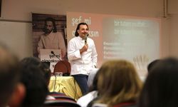 Şef Murat Aslan gastronomi öğrencileriyle bir araya geldi