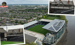 Craven Cottage stadyumunun yaması ikonik köşk