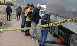 Tüyler ürperten olay! TIR'ın altında ceset bulundu