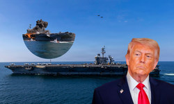 Trump: O gemi asla vurulmadı, hiçbir şekilde yanmadı