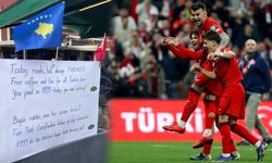 Kosova’da Türk taraftarlar için duygulandıran jest! ''Sizin borcunuz 1999'da ödendi...''
