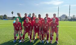 U19 Kadın Futbol Milli Takımı, Antalya kampını galibiyetle noktaladı