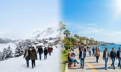 Doğu'da kar, Batı'da ılık hava hakim