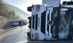 Zonguldak'ta aynı güzergahta üst üste 3 kaza: 10 yaralı