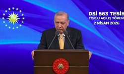 Cumhurbaşkanı Erdoğan: Bu topraklar bir su medeniyetidir