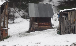 Ankara'nın yükseklerine kar yağdı
