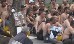 5 aydır maaş alamayan madenciler eylemlerine devam ediyor!