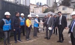 Bakan Memişoğlu'ndan, Fatih Sultan Mehmet Eğitim ve Araştırma Hastanesi şantiyesinde inceleme
