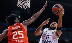 EuroLeague'de temsilcimiz Fenerbahçe Beko İsrail takımı Tel Aviv'e 95-80 mağlup oldu