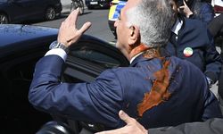 Devrik Şah'ın oğlu Rıza Pehlevi’ye Berlin'de kırmızı sıvı atıldı