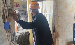 Ardahan'da kar ve yağmurun ağırlığına dayanamayan evde göçük oluştu