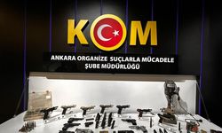 Ankara'da silah kaçakçılarına operasyon! 4 zanlı tutuklandı