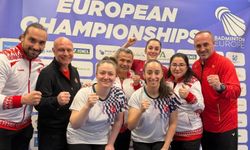 Badminton’da Avrupa’dan gümüş madalya