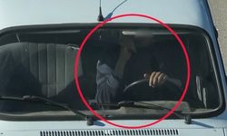 Bunlar trafik firavunu! Dronu görünce gerekeni yapsalar da cezadan kaçamadılar