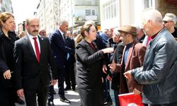 Ayyüce Türkeş Erzurum’da coşkuyla karşılandı