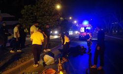 Antalya'da motosiklet kazası: Kendi acısını unuttu, babasını sordu