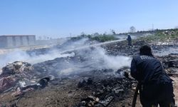 Antalya'da korkutan çöp yangını: Esnaf isyan etti
