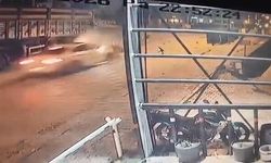 Elazığ’da 4 kişinin yaralandığı kazanın görüntüsü ortaya çıktı