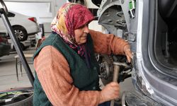Aydın'da sanayide 45 yıllık kadın usta