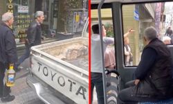 Trafikte dehşet saçtı! Otobüs şoförüne balta savurup tehdit etti
