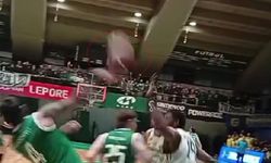 Yok böyle basket! Kendi sahasından attı, salonu ayağı kaldırdı