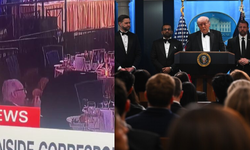 Beyaz Saray'a saldırı sırasında yemek yedi! Trump'ın da olduğu davette herkes kaçarken, sosyal medya onu konuştu