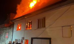 Bursa'da feci ev yangını: 1 ölü, 1 yaralı