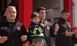 Düzce'de çocukların itfaiyeci olma hayalleri gerçek oldu