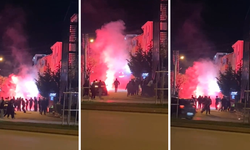 Derbi bitti gerginlik başladı! Taraftarlar karşı karşıya