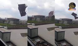 Sen Diyarbakır'sın kendine gel! Fırtına evin çatısını uçurdu