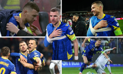 Omuzu sargılı kahraman! Dzeko zafere böyle yürüdü...