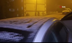 Ankara'ya Nisan ayında kar sürprizi