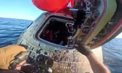 Artemis II mürettebatının Dünya'ya döndükten sonraki ilk anları