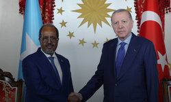 Cumhurbaşkanı Erdoğan, Somali Cumhurbaşkanı Mahmud ile görüştü