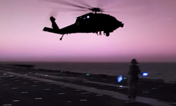 ABD ordusundan İran'la bağlantısından şüphelenilen gemiye baskın