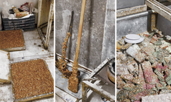 Hatay'da mide bulandıran manzarayı koku ele verdi! Hijyensiz şartlarda üretilen ürünler ortaya çıktı