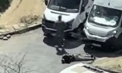 Teröristlerin kiraladığı otomobilin güvenlik kamerası kaydı ortaya çıktı